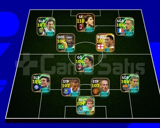 Temiz Konami ID bağlı eFootball hesabı,